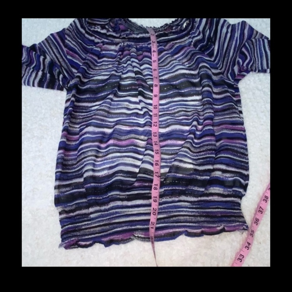 ✨ Daisy Fuentes Boho Off-Shoulder Blouse ✨ - Picture 9 of 10